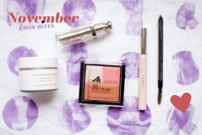 Monthly Favourites November 12