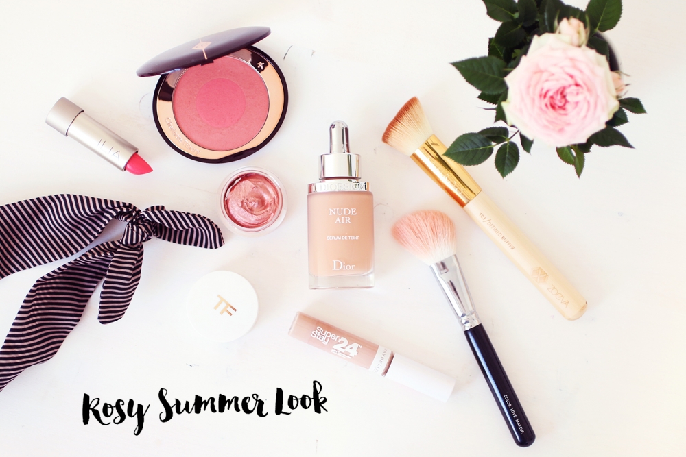Rosy Summer Make-up Look / Foxycheeks