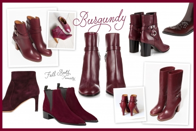 Burgundy Boots