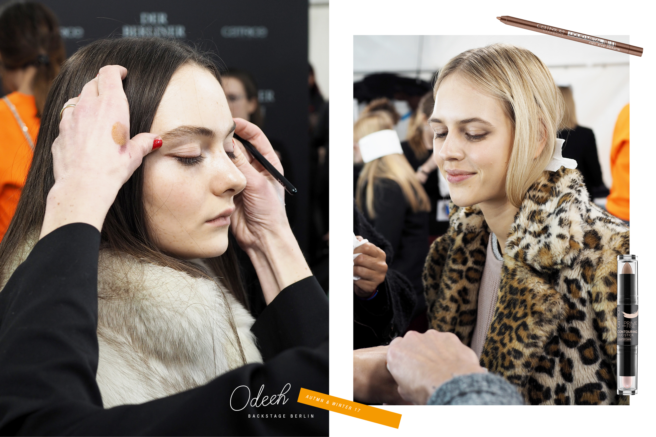 Odeeh / Runway Make-up Backstage Make up / Hanna Schumi Beautyblog