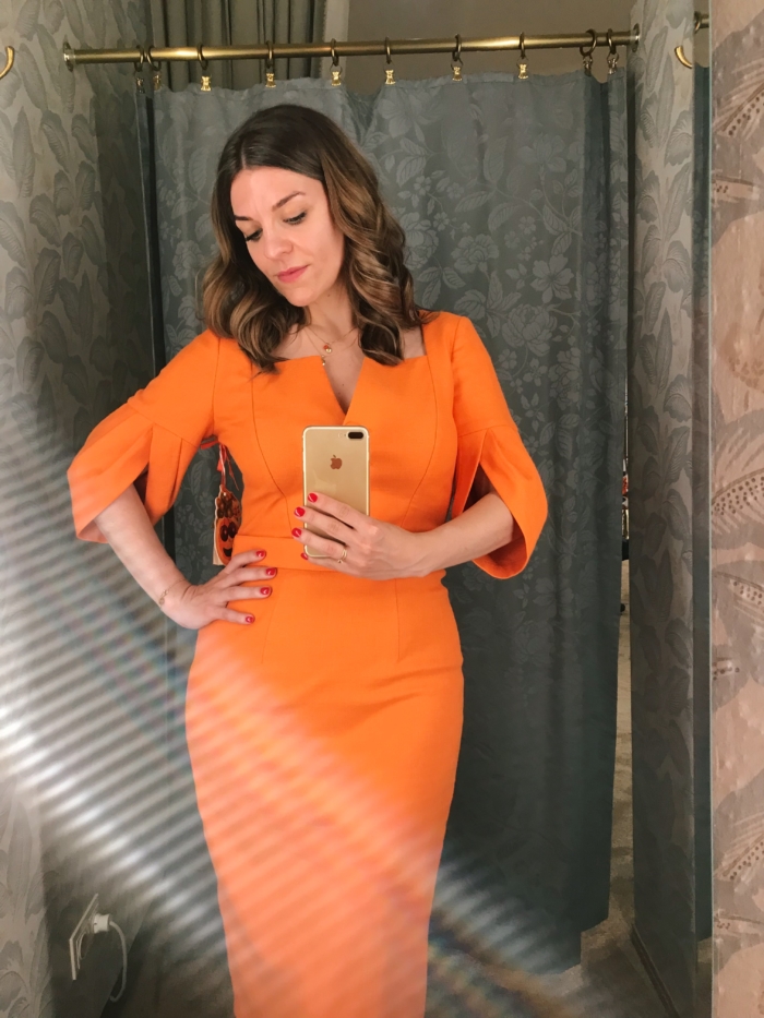 Lena Hoschek Kleid Orange