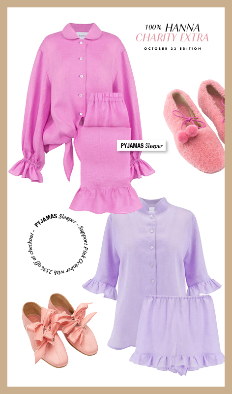 100% Hanna Herbst Mode Inspiration Sleeper Pink October